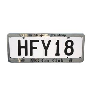 Full size image of Standard Chrome Plate Frame