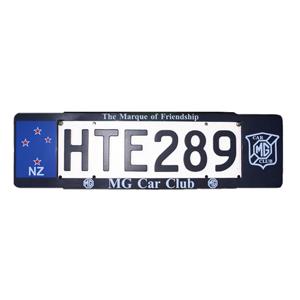 Full size image of Large Black Plate Frame